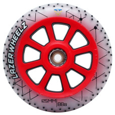 Świecące - iskrzące koła do rolek FE Lazerwheelz-Sparkle 125 mm/88A 3 szt czerwone