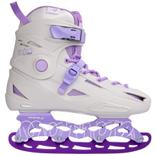 Rolki Łyżwy 2w1 damskie Flying Eagle Avian fioletowe