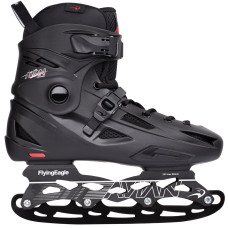 Rolki Łyżwy 2w1 dla dorosłych  Flying Eagle Avian czarny