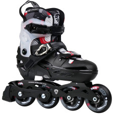 Rolki dla dzieci Rolki Regulowane Flying Eagle S5 pro czarne 38-42