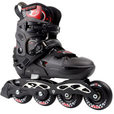 Rolki dla dzieci Rolki Regulowane Flying Eagle S6 pro czarne 28-32
