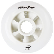 Kółka do Rolek Flying Eagle X7D 85A/84 mm 4 szt biały