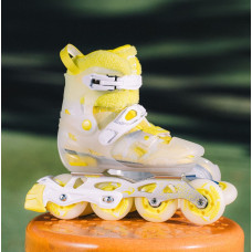 Rolki regulowane dziecięce Flying Eagle S8 Pro Sprout Fur czerwony