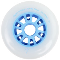 Koła do rolek Flying Eagle Ice cream 100 mm/85A 3 szt niebieskie