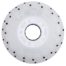 Świecące koła do rolek Flying Eagel Lazerwheelz+sparks 80 mm/88A 4 szt białe