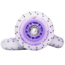 LED Kółka do Rolek Flying Eagle Lazerwheelz+sparks Ultra 88A 4 szt fioletowy
