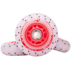 LED Kółka do Rolek Flying Eagle Lazerwheelz+sparks Ultra 88A 4 szt czerwony