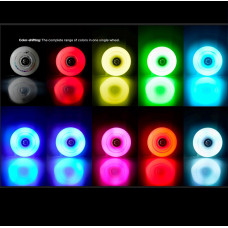 LED Kółka do Rolek Flying Eagle Lazerwheelz Ultra Color-Shifting 88A 4 szt