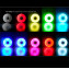 LED Kółka do Rolek Flying Eagle Lazerwheelz Ultra Color-Shifting 88A 4 szt